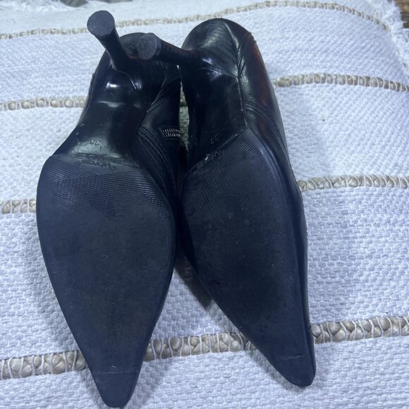 Chanel Women Booties 100 % Authentic Vintage Size 38. - Picture 7 of 8